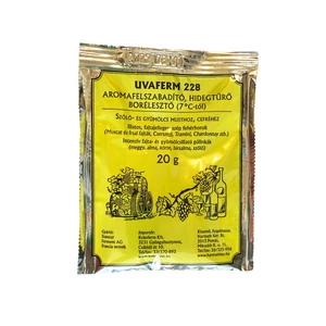 UVAFERM 228 aromafelszabadító hidegtűrő borélesztő 20 g