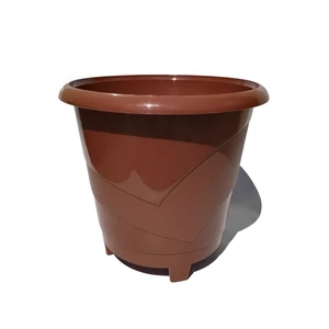 CALLA műanyag virágtartó 34 cm - TERRAKOTTA