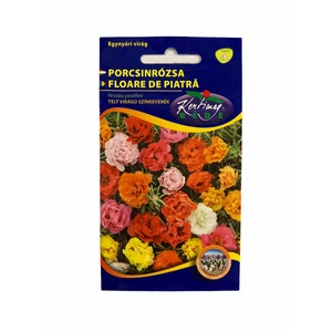Porcsinrózsa - Telt virágú színkeverék (PORTULACA) 1 g