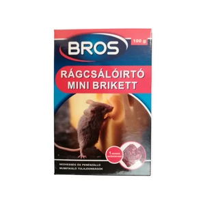 Rágcsálóirtó mini brikett 100 g