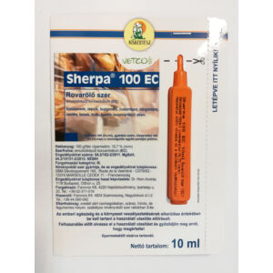 Sherpa 100 EC rovarölőszer 10 ml