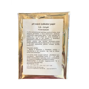 PH mérő indikátor (1.8-3.8) 10 db