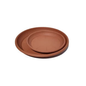 Virágcserép alátét 28 cm - terrakotta