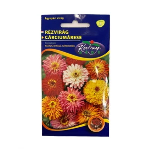 Rézvirág (Zinnia) - Kaktuszvirágú színkeverék 2g