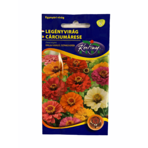 Legényvirág (Zinnia) - Dália virágú színkeverék 2 g