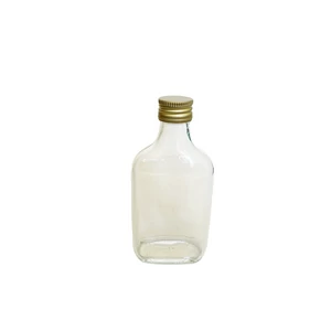 Csavarzáras lapos üveg 0,2 l