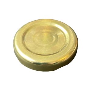 Konzerves üveg lapka TO-43 (arany)