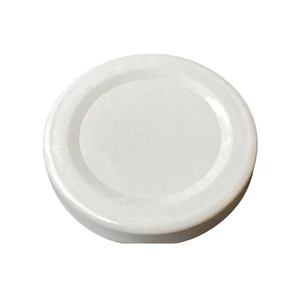 Konzerves üveg lapka TO-48 (fehér)