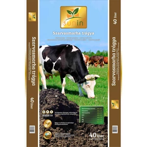 Komposztált szarvasmarhatrágya Sunin 40 l