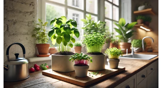 Beltéri kertészkedés novemberben: Zöldségfélék és fűszernövények az ablakpárkányon