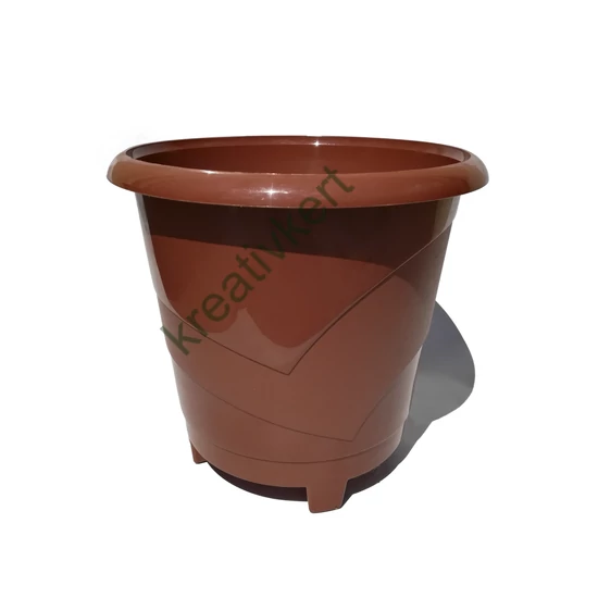 CALLA műanyag virágtartó 34 cm - TERRAKOTTA