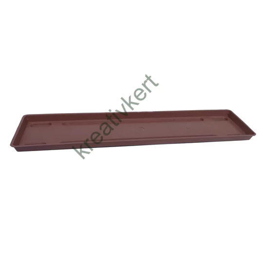 Alátét famintás virágládához 60 cm - TERRAKOTTA