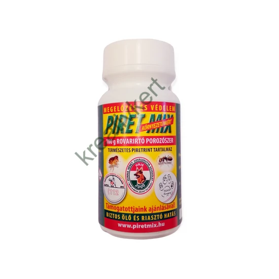 Piret-Mix állatgyógyászati rovarírtó por 100 g
