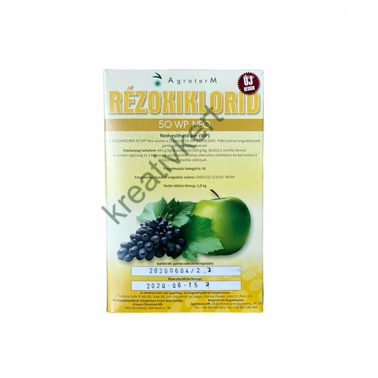 Rézoxiklorid 50 WP 1 kg