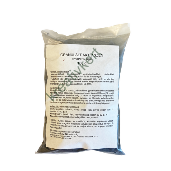 Granulált aktív szén 100 g