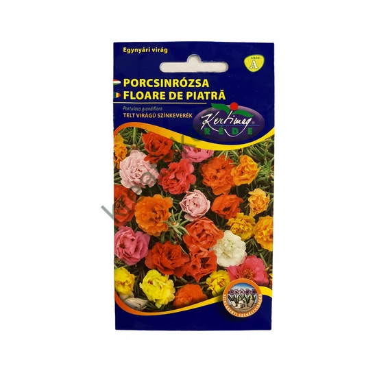 Porcsinrózsa - Telt virágú színkeverék (PORTULACA) 1 g