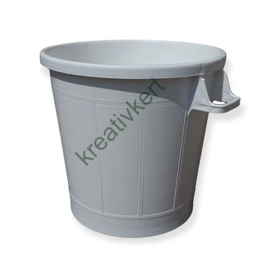 Műanyag dézsa, fehér 50 L