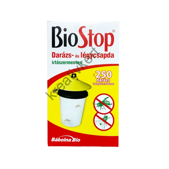 BioStop Darázs és légycsapda - irtószermentes