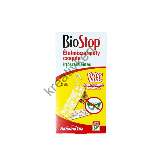 BioStop Élelmiszermoly csapda 2 db - irtószermentes