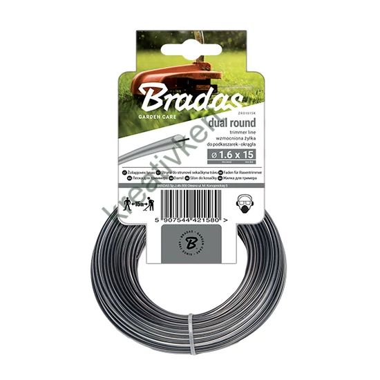 Fűnyíró damil RIPPER DUAL 2,0 mm x 50 m (kerek)