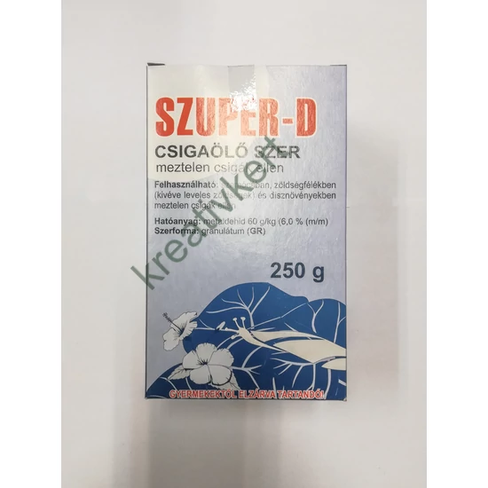 Super D csigaölőszer 250 g