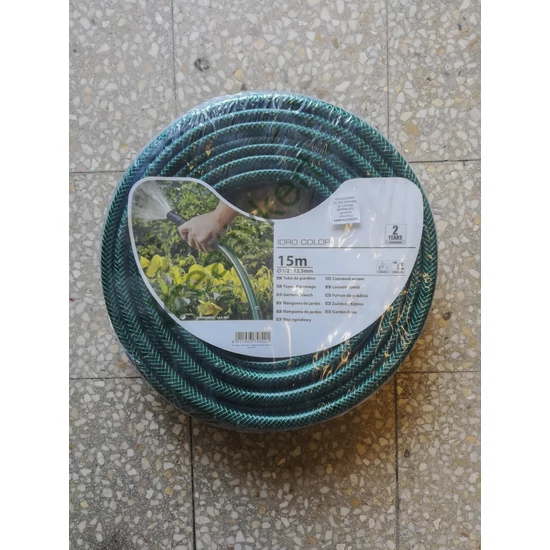 Locsolótömlő IDRO COLOR 1/2 colos - 15m