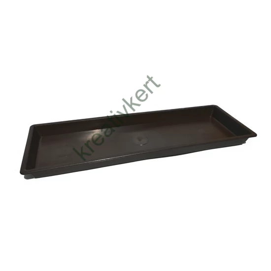 Alátét famintás virágládához 60 cm - BARNA