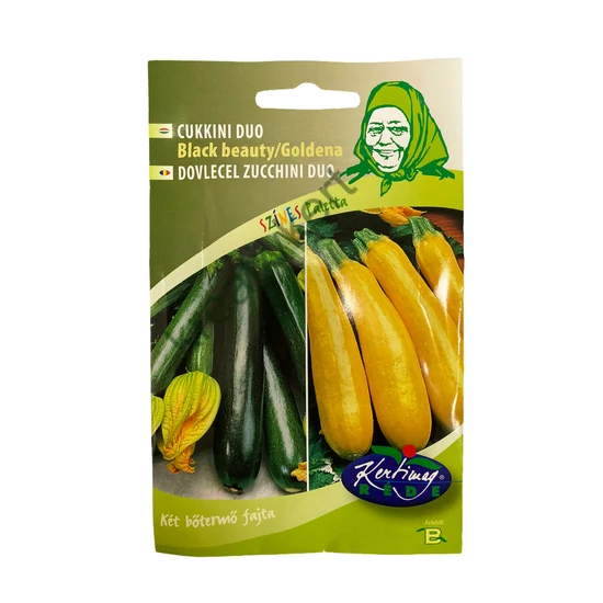 Cukkini páros - Black beauty és Goldena 2x3 g