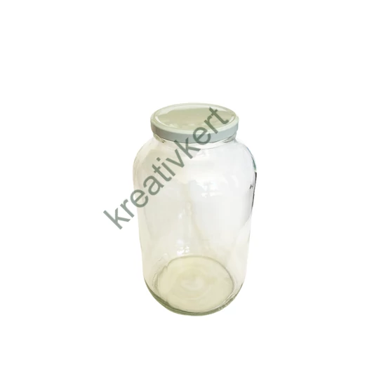 Befőttes üveg tetővel 4,2 L