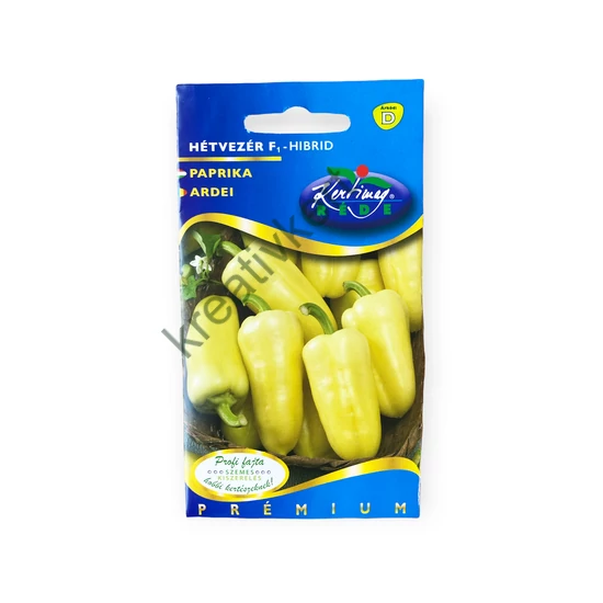 Paprika - Hétvezér F1 15 szem