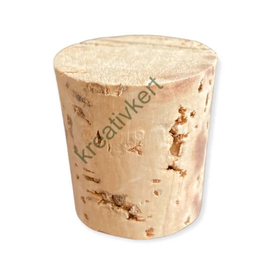 Kónuszos parafadugó - natúr 32x30/26 mm (5 db)