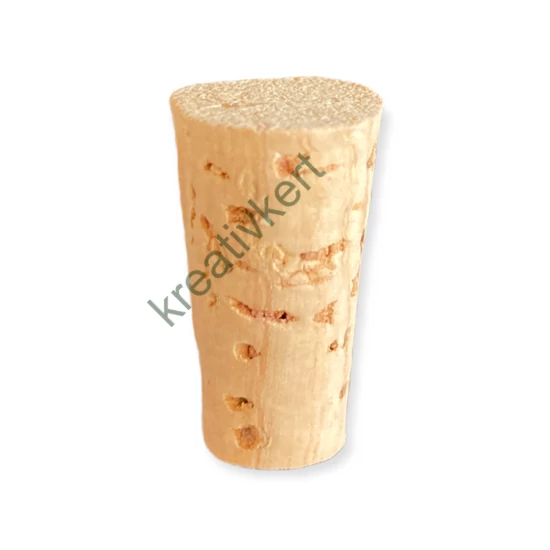 Kónuszos parafadugó - natúr 22x12/9 mm