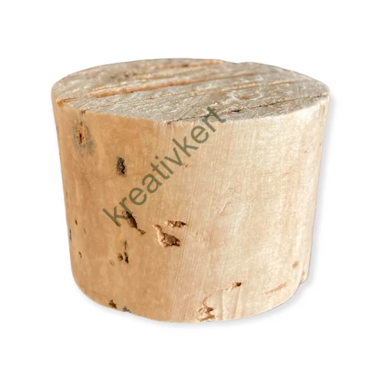 Kónuszos parafadugó - natúr 26x37/34 mm 