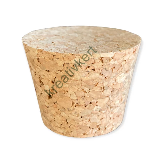 Kónuszos parafadugó - agglomerált 35x47/35 mm