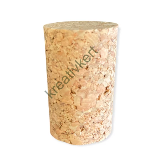 Kónuszos parafadugó - agglomerált 30x20/17 mm (10 db)