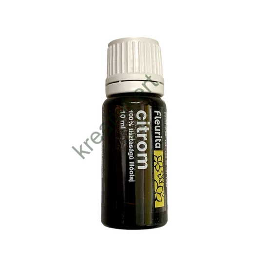 Citrom 100 % tisztaságú illóolaj 10 ml