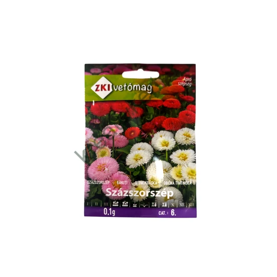Százszorszép - Teltvirágú színkeverék 0,1 g