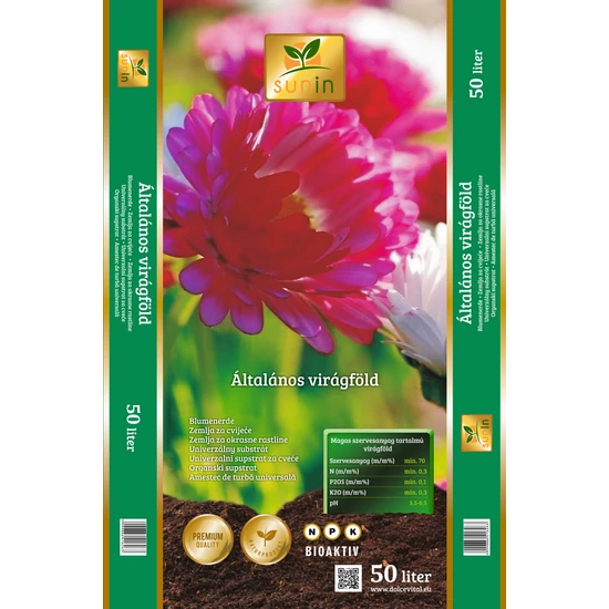 Általános virágföld Sunin 10 l